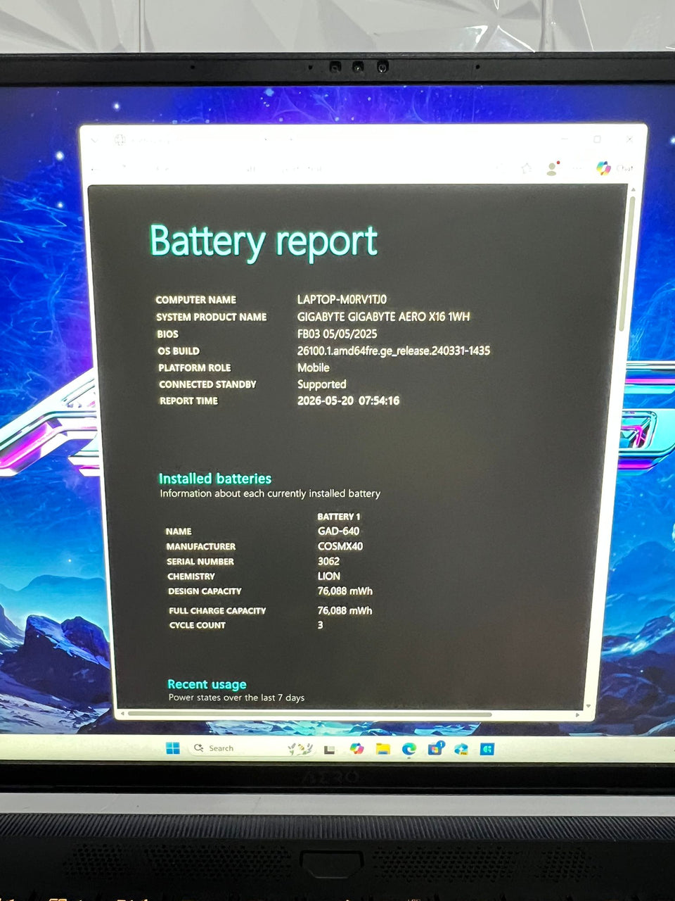 🔥EOFY🔥Gigabyte AERO X16 – Ryzen AI 7 | 32GB | 1TB SSD | RTX 5070 | 2K 165Hz