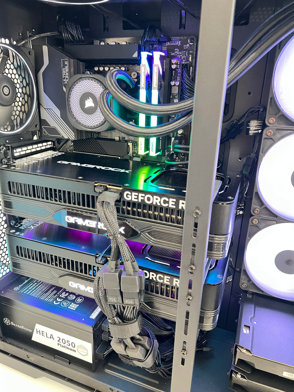 Deep-Learning AI Server - AMD Threadripper 9960X - Dual RTX 5090s - upto 192GB RAM - 4TB SSD