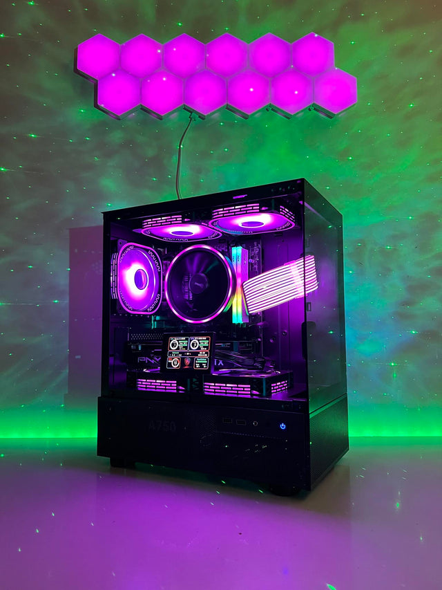 🔥SALE🔥ONYX S PC - RTX 5070/5070 Ti - R5-7500F – 7800X3D - 9800X3D