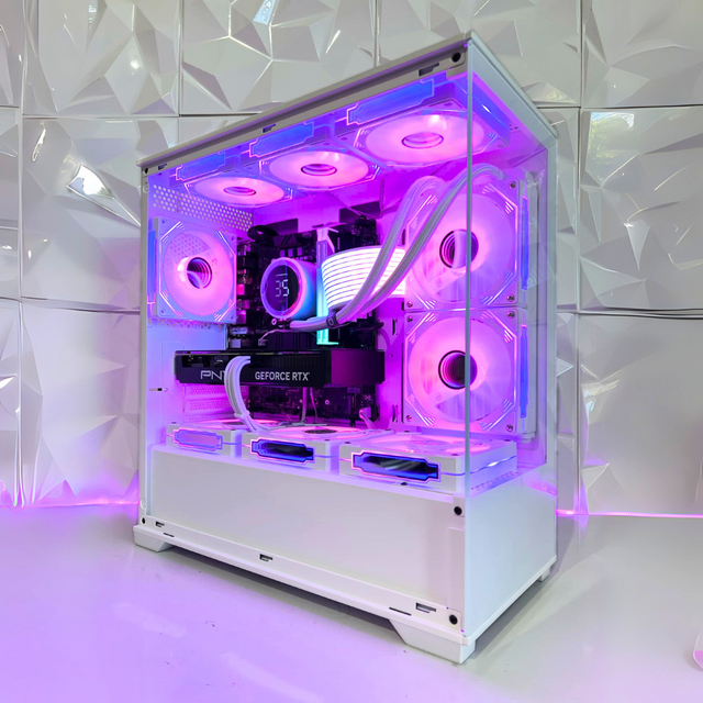 X SNOW XL PC - RTX 5070/5070 Ti - R5-7500F β 7700 - 9800X3D