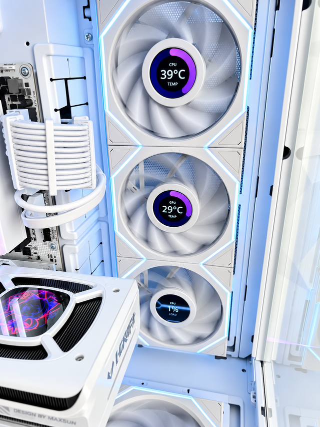 READY-2-SHIP - LIAN LI GAMING PC - RYZEN 7-9800X3D - RTX 5070 Ti 16GB - 32GB RAM - 2TB SSD - X870 ROG