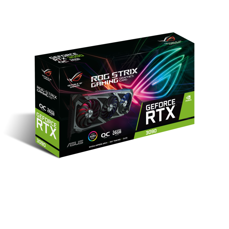 ASUS ROG Strix RTX 3090 24GB G6X Graphics Card | 12-Month Warranty