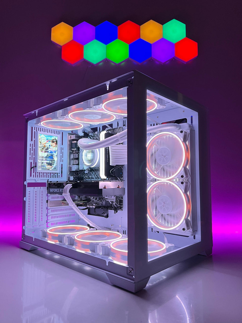 ❄️WINTER SALE❄️SIRIUS FROST - RTX 5060/5060 Ti/RX 9060 XT GAMING PC