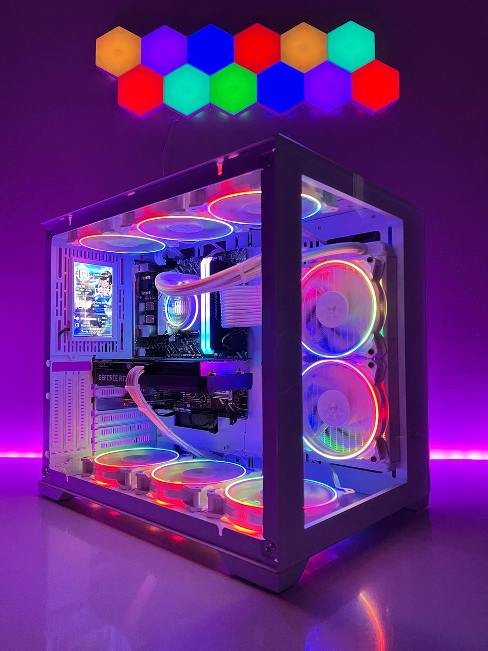 ❄️WINTER SALE❄️SIRIUS FROST - RTX 5060/5060 Ti/RX 9060 XT GAMING PC