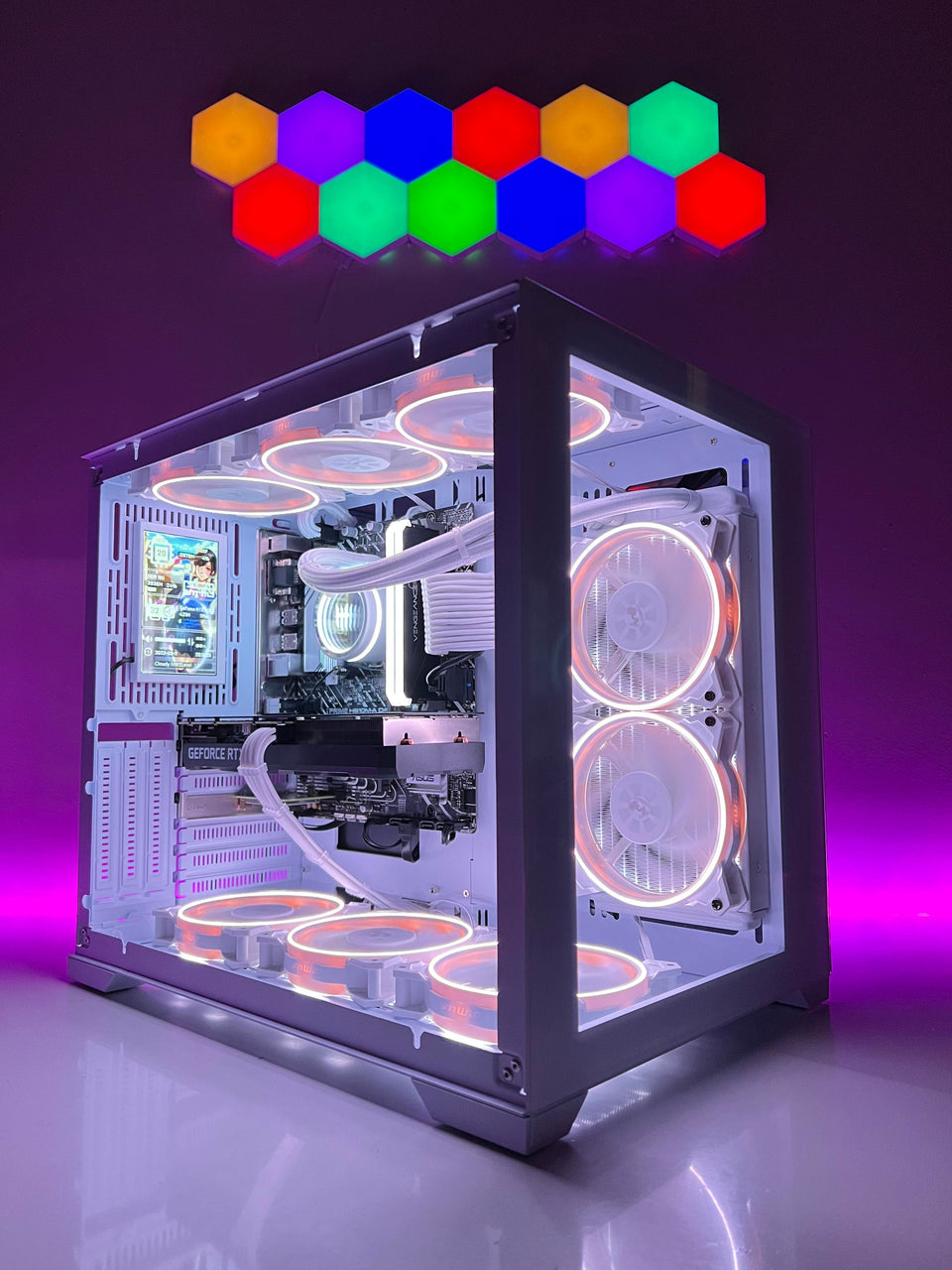 ❄️WINTER SALE❄️SIRIUS FROST - RTX 5060/5060 Ti/RX 9060 XT GAMING PC