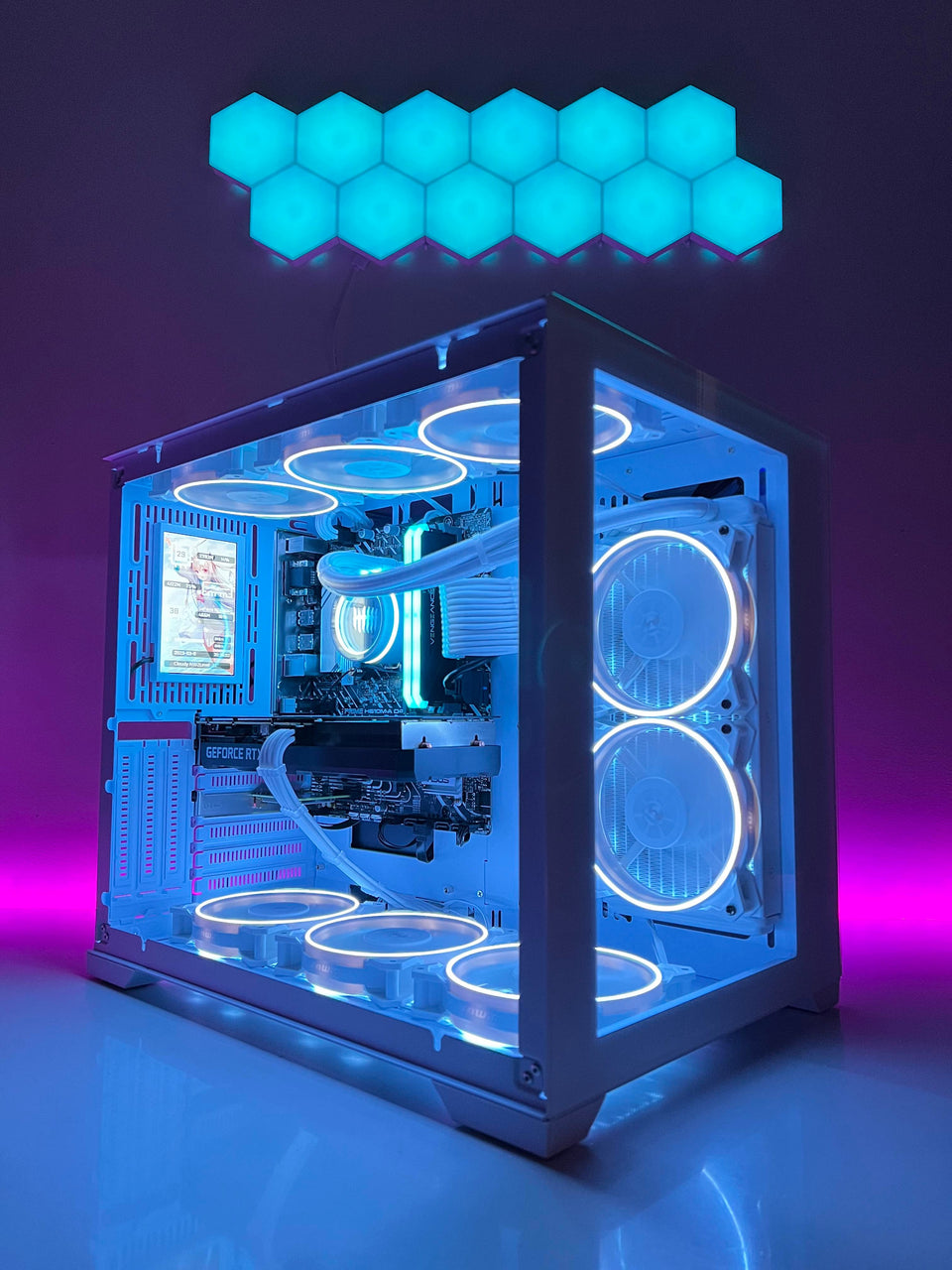 ❄️WINTER SALE❄️SIRIUS FROST - RTX 5060/5060 Ti/RX 9060 XT GAMING PC