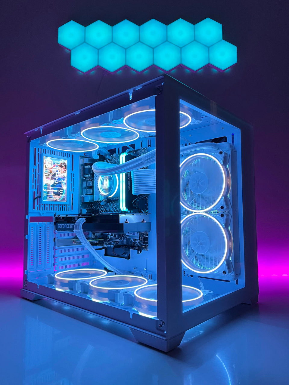 ❄️WINTER SALE❄️SIRIUS FROST - RTX 5060/5060 Ti/RX 9060 XT GAMING PC