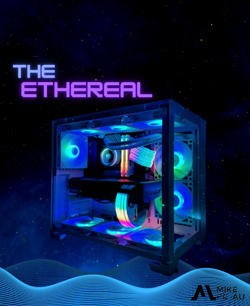 🎄XMAS SALE🎄ETHEREAL PC - RTX 5080 x i7-14700F/i9-14900KF - 32GB DDR5 - 1TB SSD