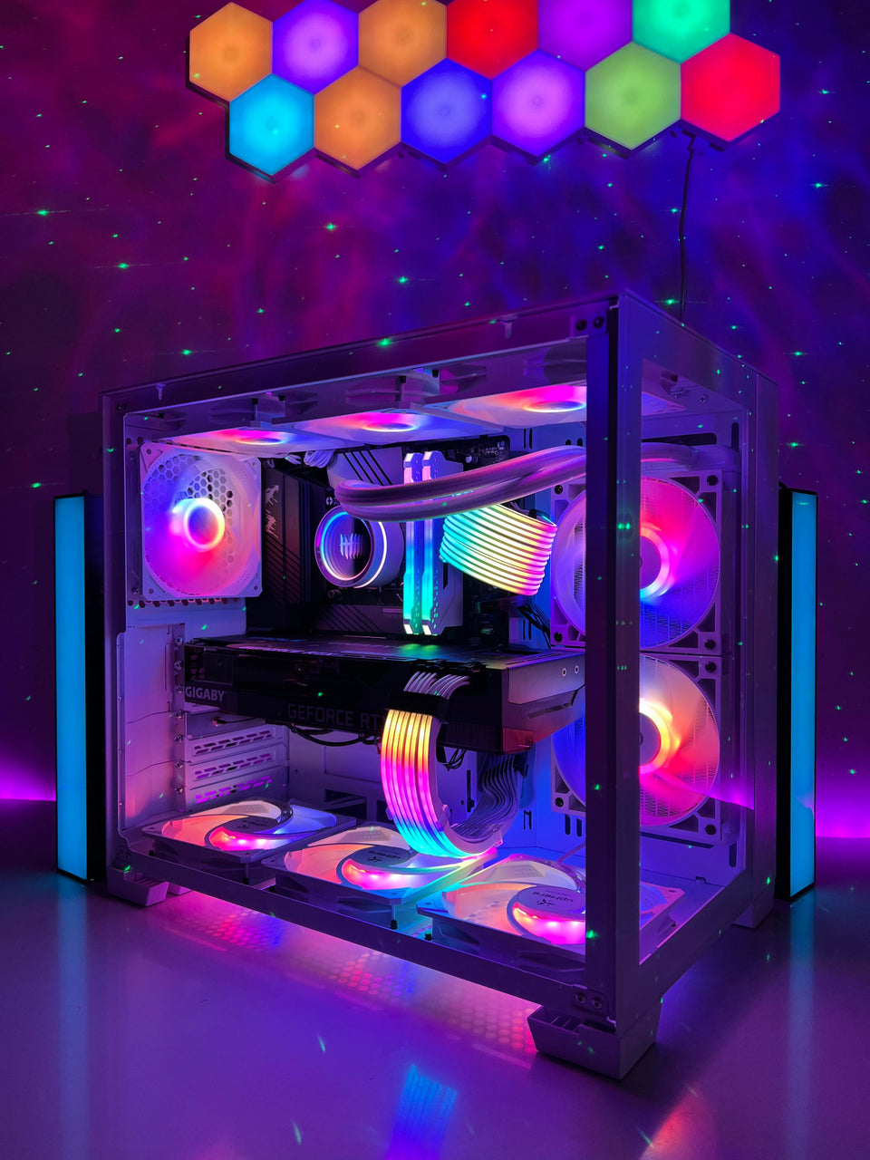 🎄XMAS SALE🎄ETHEREAL PC - RTX 5080 x i7-14700F/i9-14900KF - 32GB DDR5 - 1TB SSD