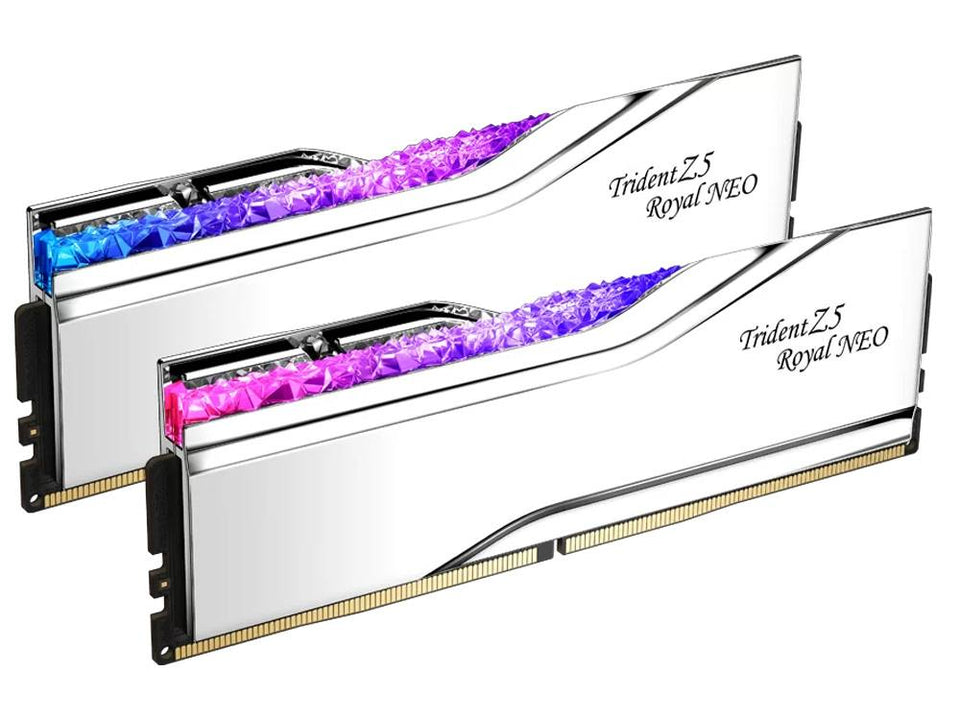 OPENED BOX - G.Skill Trident Z5 Royal RGB 32GB (2 x 16GB) DDR5 7600MHz CL36 - Silver