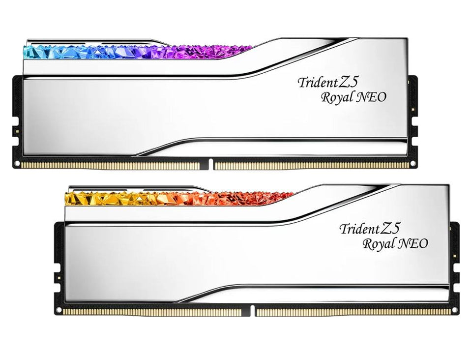 OPENED BOX - G.Skill Trident Z5 Royal RGB 32GB (2 x 16GB) DDR5 7600MHz CL36 - Silver