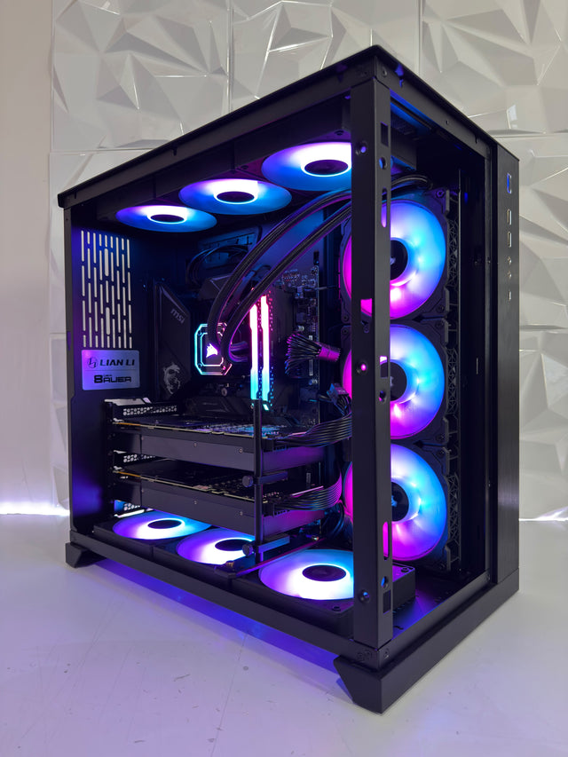LIAN LI AI AGENT PC - RYZEN 9-5900X - DUAL RTX 3090 48GB - 64/128GB RAM - 1TB SSD