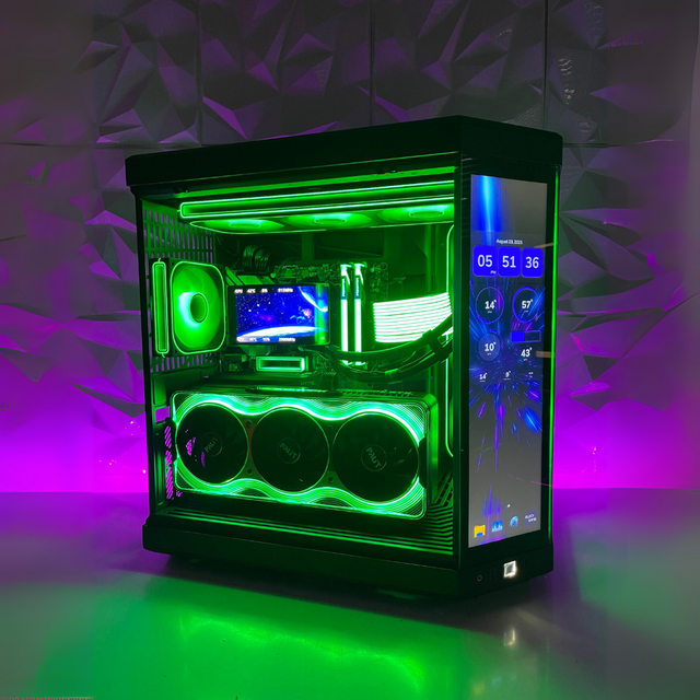 HYTE VVS AI & GAMING PC - RTX 5090 • RYZEN 9-9950X3D • 64GB RAM • 2TB SSD