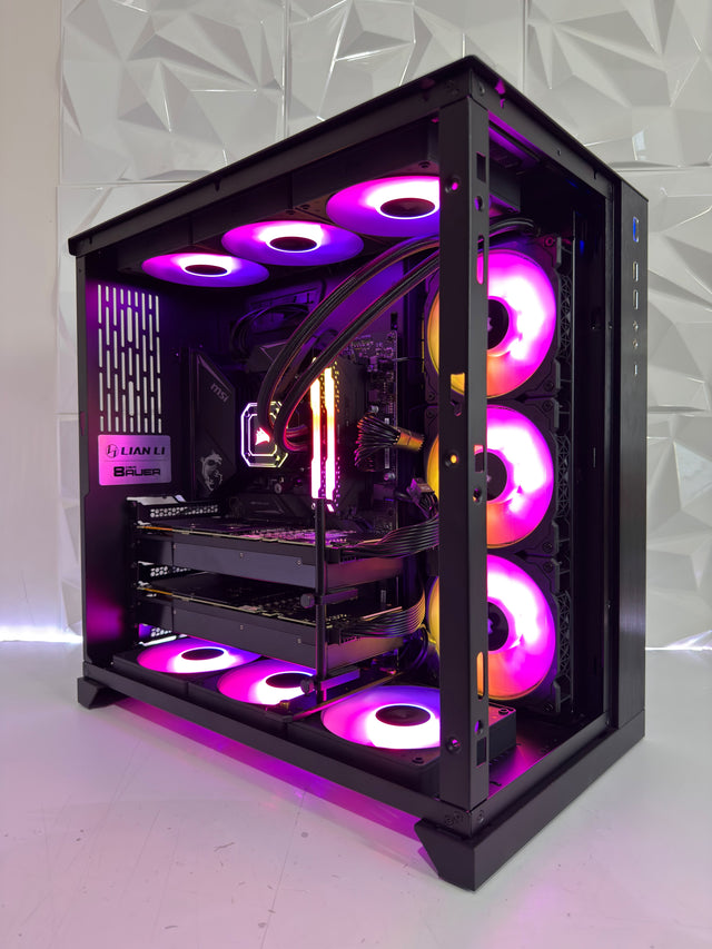 LIAN LI AI AGENT PC - RYZEN 9-5900X - DUAL RTX 3090 48GB - 64/128GB RAM - 1TB SSD