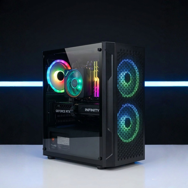 🈹MONTHLY SALE🈹TRINITY ONYX PC - RTX 5050 & 5060 - RYZEN 5-5500/5700X