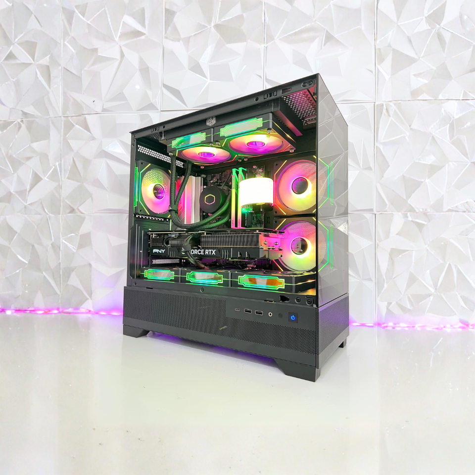 🎄XMAS SALE🎄OBSIDIAN PC - RTX 5070 - i7-14700F - 32GB RAM - 2TB SSD/HDD