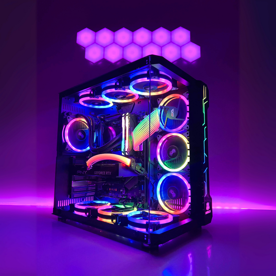 K-ZURA II GAMING & AI PC - RTX 5070/5070 Ti - R5-7500F – 7800X3D - 9950X3D