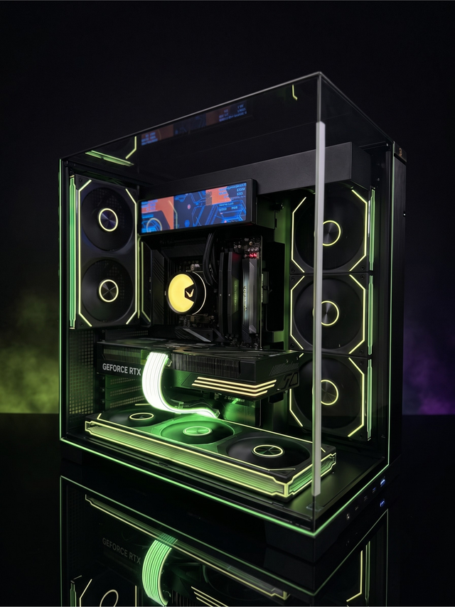 VISION ONYX A70 PC - RTX 5070 Ti - RYZEN 7-9800X3D - 64GB RAM - 2TB SSD