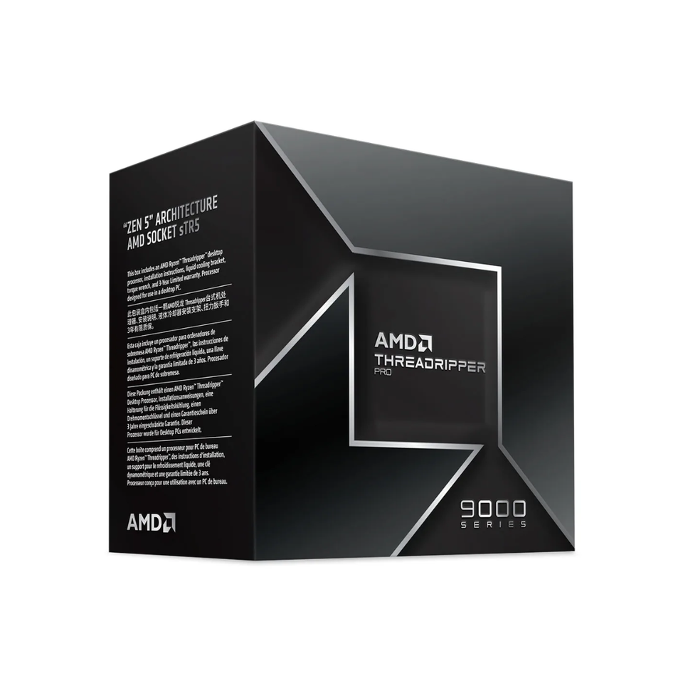 AMD Ryzen Threadripper PRO 9995WX 96-Core 192-Thread CPU Open Box - 1Y WTY