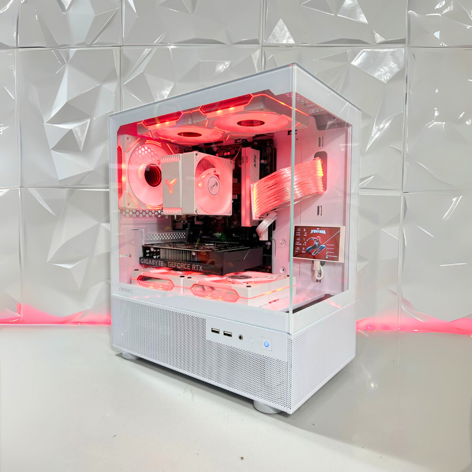 🔥SALE🔥ANTEC x SNOW PC - RTX 5070 12GB - R5-7500F - 7800X3D - 9800X3D