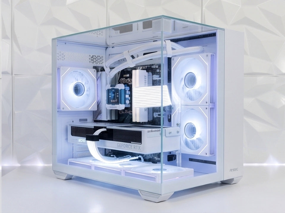 TOPAZ SNOW PC - RTX 5070/5070 Ti - Ryzen 7-7700/7800X3D - 32GB DDR5 - 1TB SSD