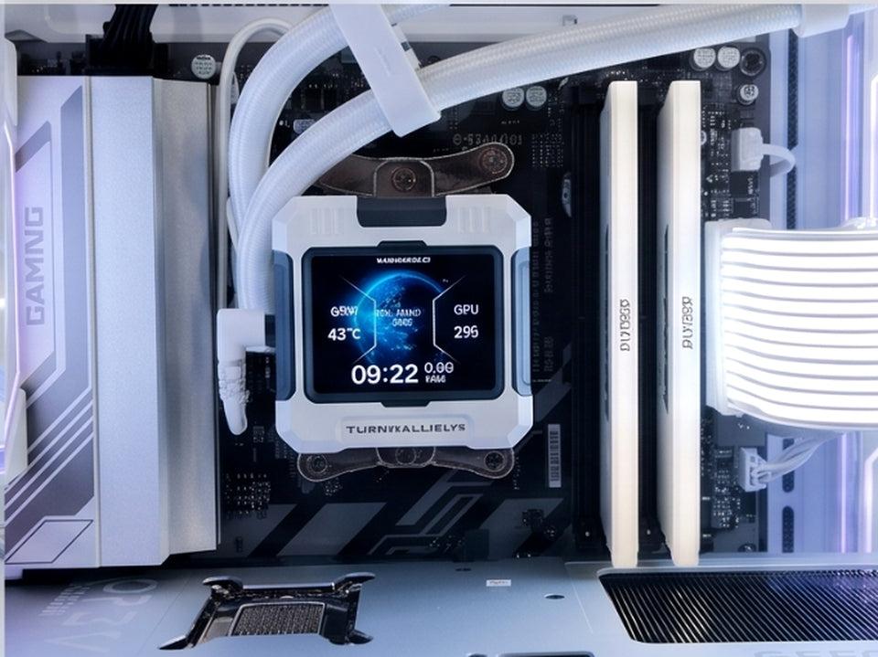 🔥EOFY SALE🔥TOPAZ SNOW PC - RTX 5070/5070 Ti - Ryzen 7-7700/7800X3D - 32GB DDR5 - 1TB SSD