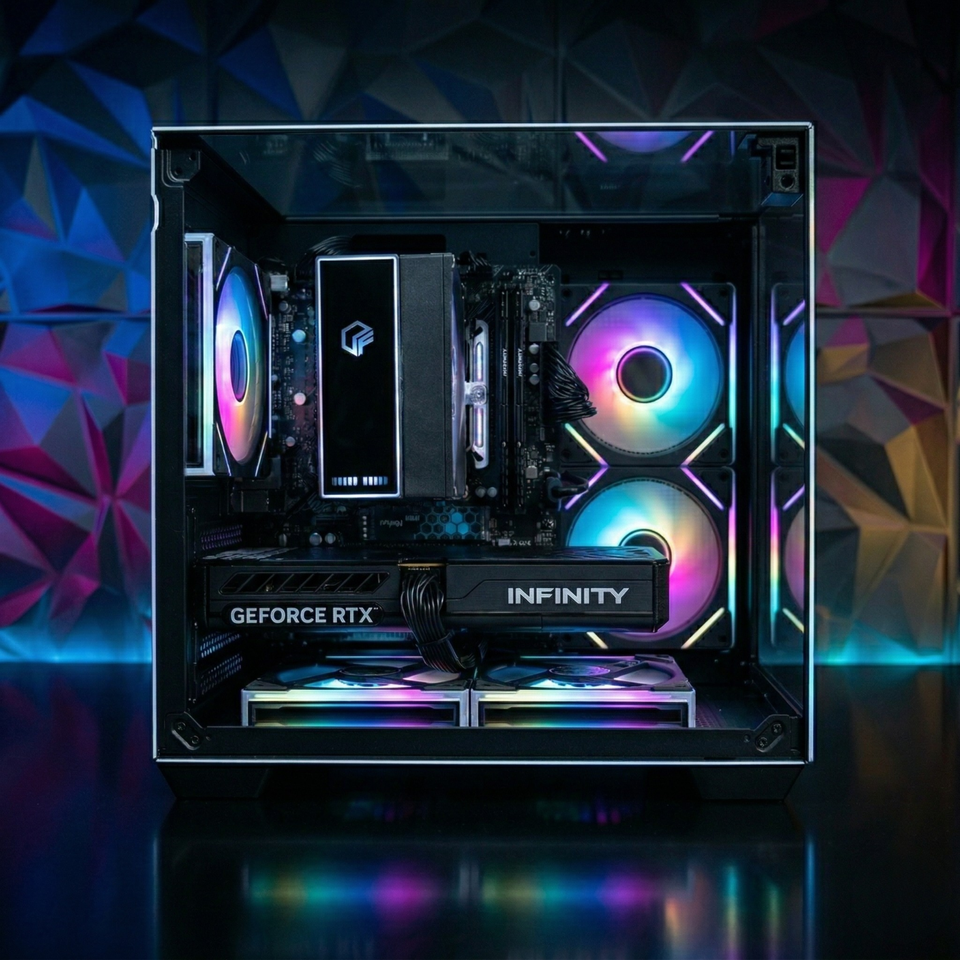 🔥EOFY SALE🔥TOPAZ ONYX PC - R7-5700X - RTX 5060|RX 9060XT 16GB - 32GB RAM - 1TB SSD