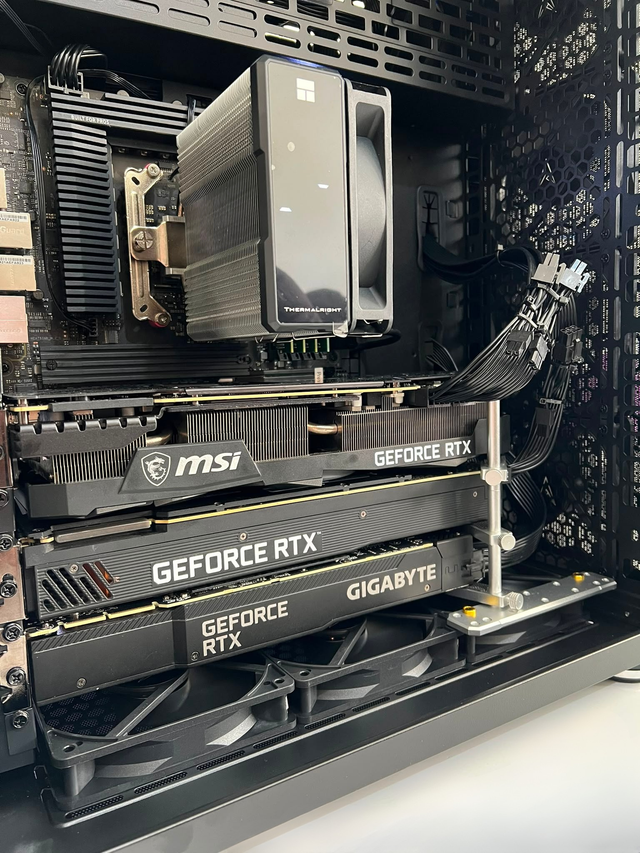 CHINOOK AI MAX PC - 3 x RTX 3090s 72GB VRAM - 64/128GB DDR4 - RYZEN 7/9 - 1TB SSD