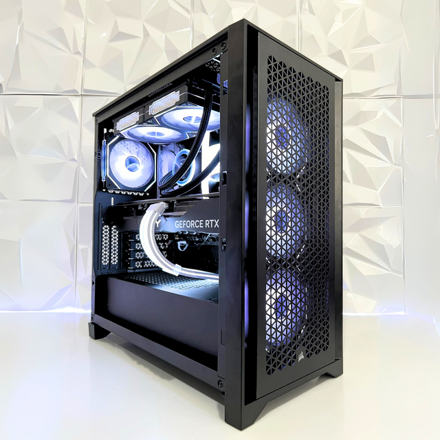CORSAIR 4000D PC - RTX 5080 - R7-7800X3D - 9950X3D - Intel Ultra