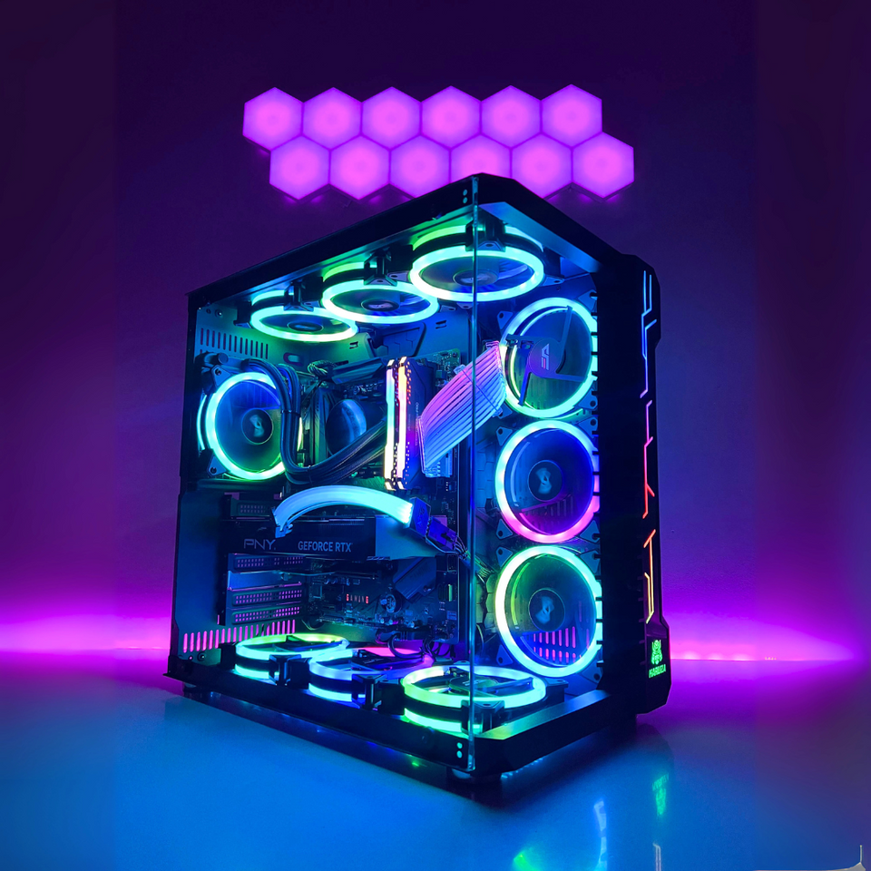 K-ZURA II GAMING & AI PC - RTX 5070/5070 Ti - R5-7500F – 7800X3D - 9950X3D