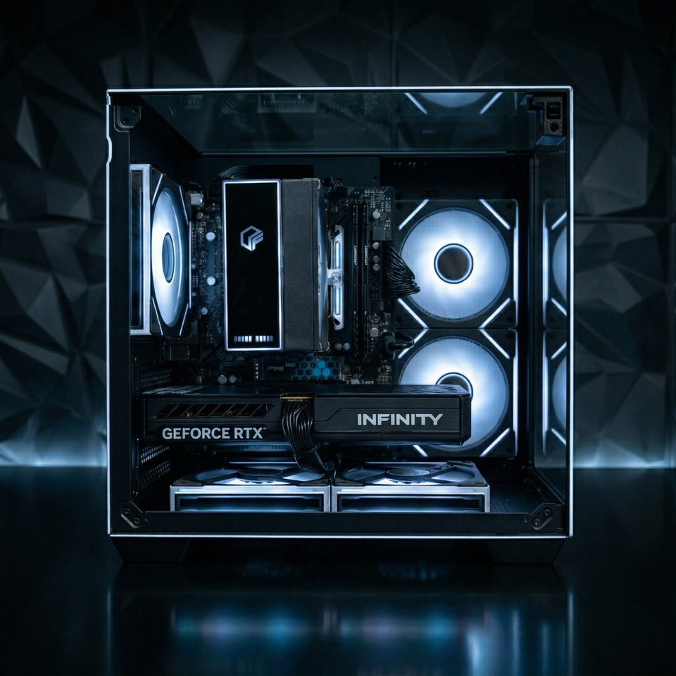 🔥EOFY SALE🔥TOPAZ ONYX PC - R7-5700X - RTX 5060|RX 9060XT 16GB - 32GB RAM - 1TB SSD