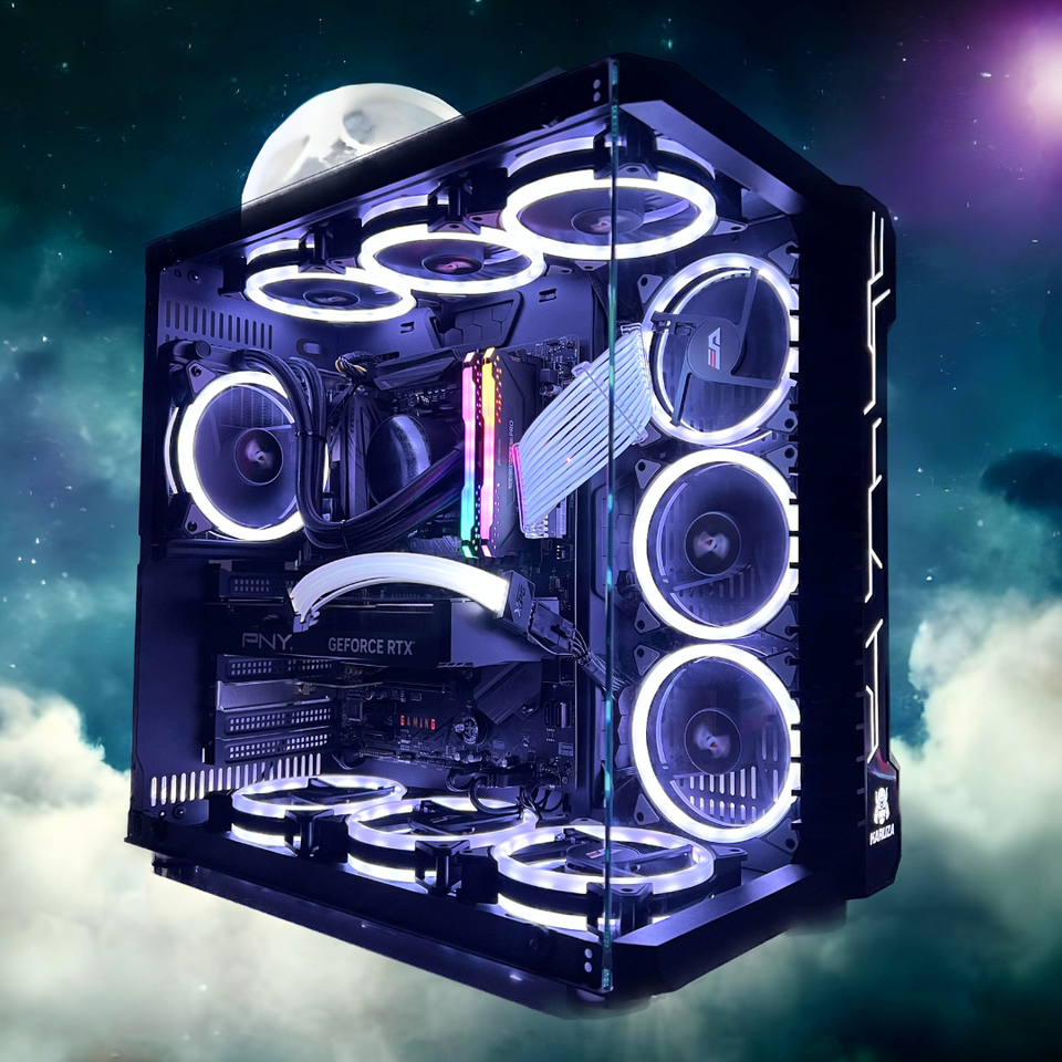 K-ZURA II GAMING & AI PC - RTX 5070/5070 Ti - R5-7500F – 7800X3D - 9950X3D