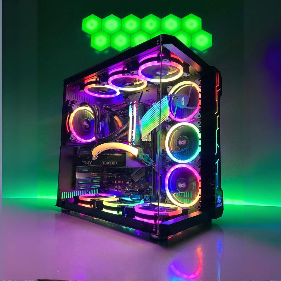 K-ZURA II GAMING & AI PC - RTX 5070/5070 Ti - R5-7500F – 7800X3D - 9950X3D