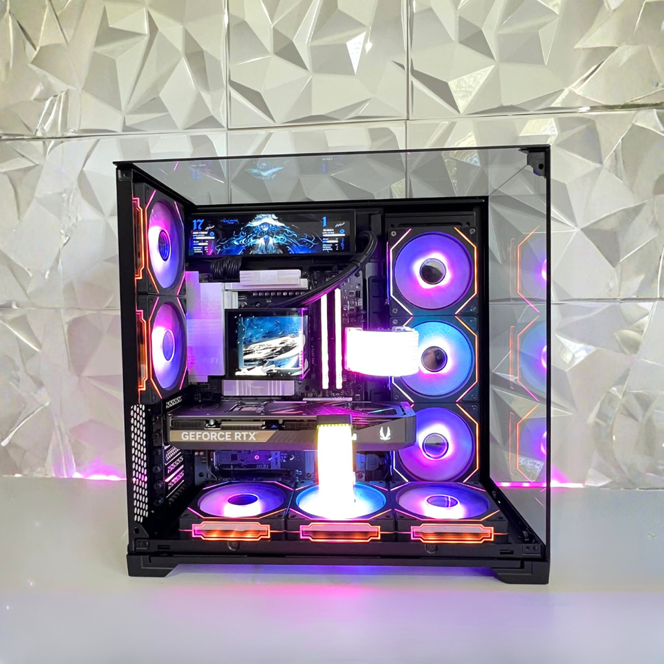 ☀️SUMMER SALE☀️VISION ONYX PC - RTX 5070 Ti - RYZEN 7-9800X3D - 32GB - 2TB SSD
