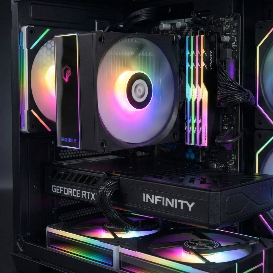 🔥EOFY SALE🔥TOPAZ ONYX PC - R7-5700X - RTX 5060|RX 9060XT 16GB - 32GB RAM - 1TB SSD
