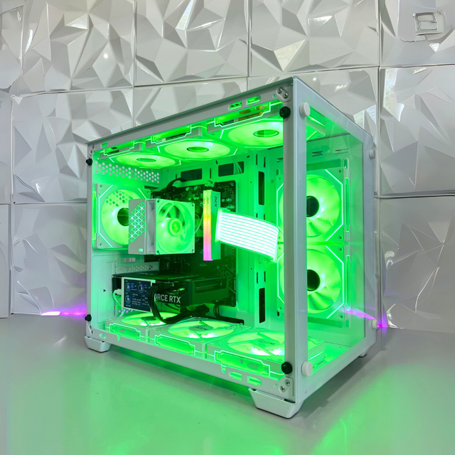 ETHEREAL SNOW - RTX 5060 - 5060 Ti - RX 9060 XT - 5070 PC