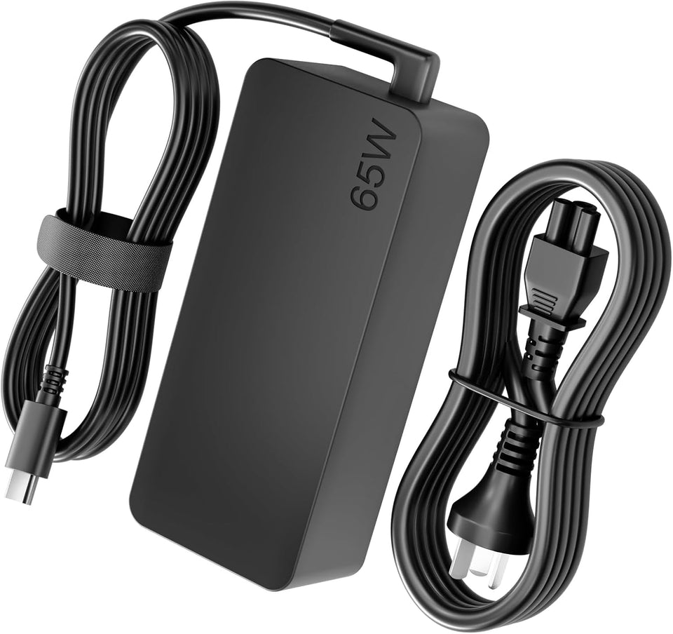 🔥BLACK FRIDAY🔥Lenovo 65W USB-C AC Adapter, AU Power Cord - 1 YEAR WTY
