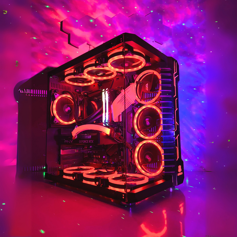 K-ZURA II GAMING & AI PC - RTX 5070/5070 Ti - R5-7500F – 7800X3D - 9950X3D