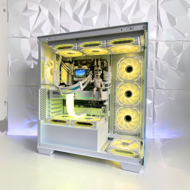 🔥SALE🔥Frost Fusion PC – RTX 5070/5070 Ti - R5-7500F – 7800X3D - 9800X3D