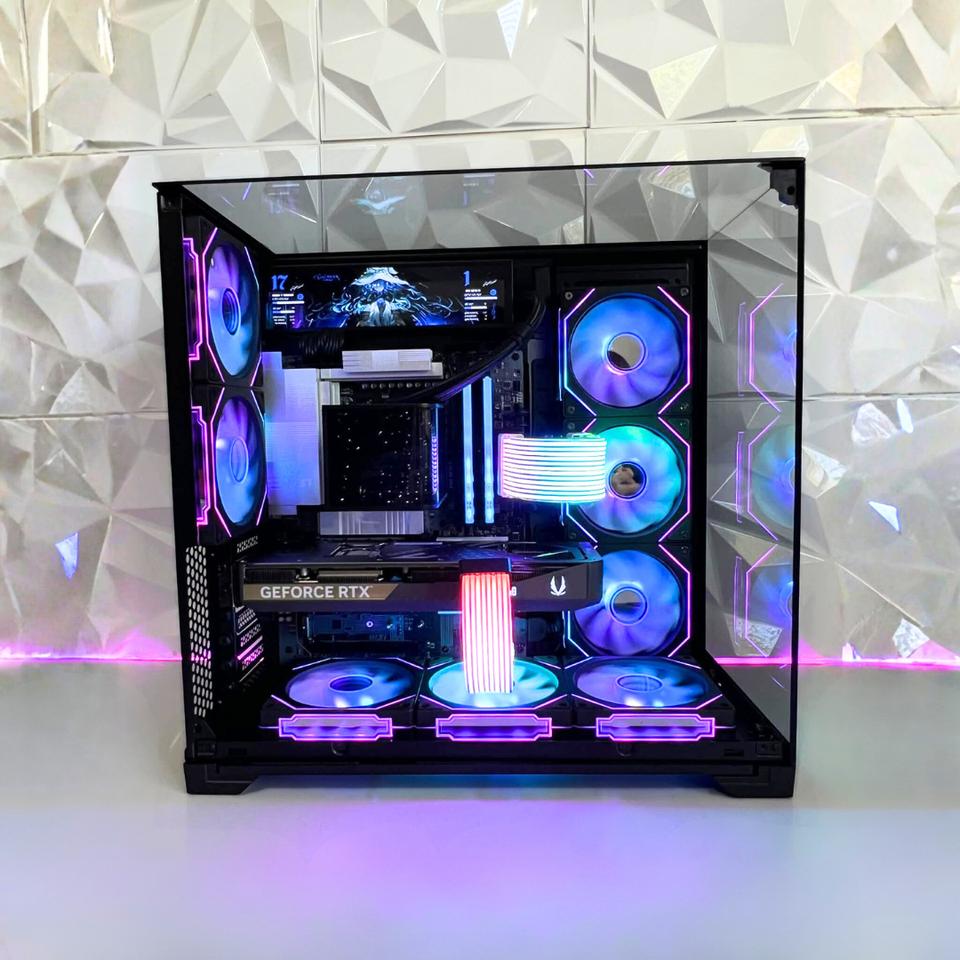 ☀️SUMMER SALE☀️VISION ONYX PC - RTX 5070 Ti - RYZEN 7-9800X3D - 32GB - 2TB SSD