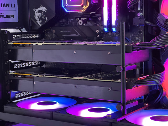 LIAN LI AI AGENT PC - RYZEN 9-5900X - DUAL RTX 3090 48GB - 64/128GB RAM - 1TB SSD