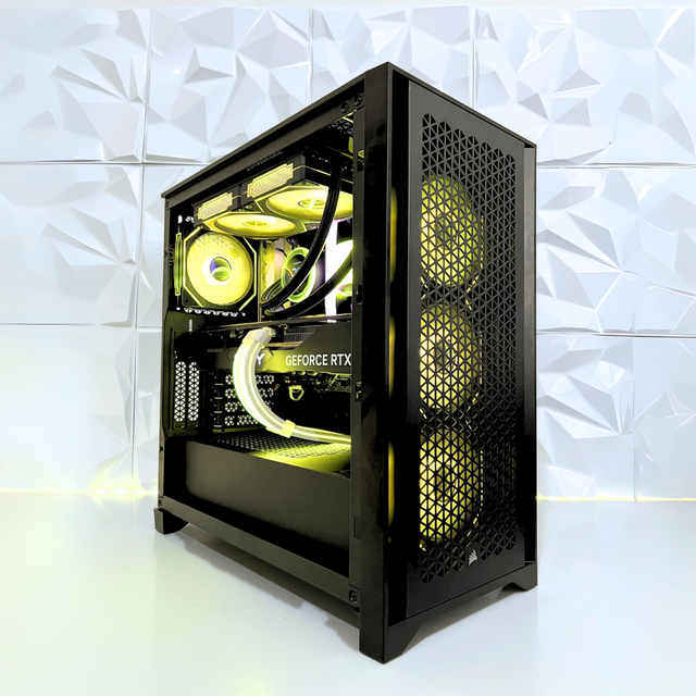 CORSAIR 4000D PC - RTX 5080 - R7-7800X3D - 9950X3D - Intel Ultra
