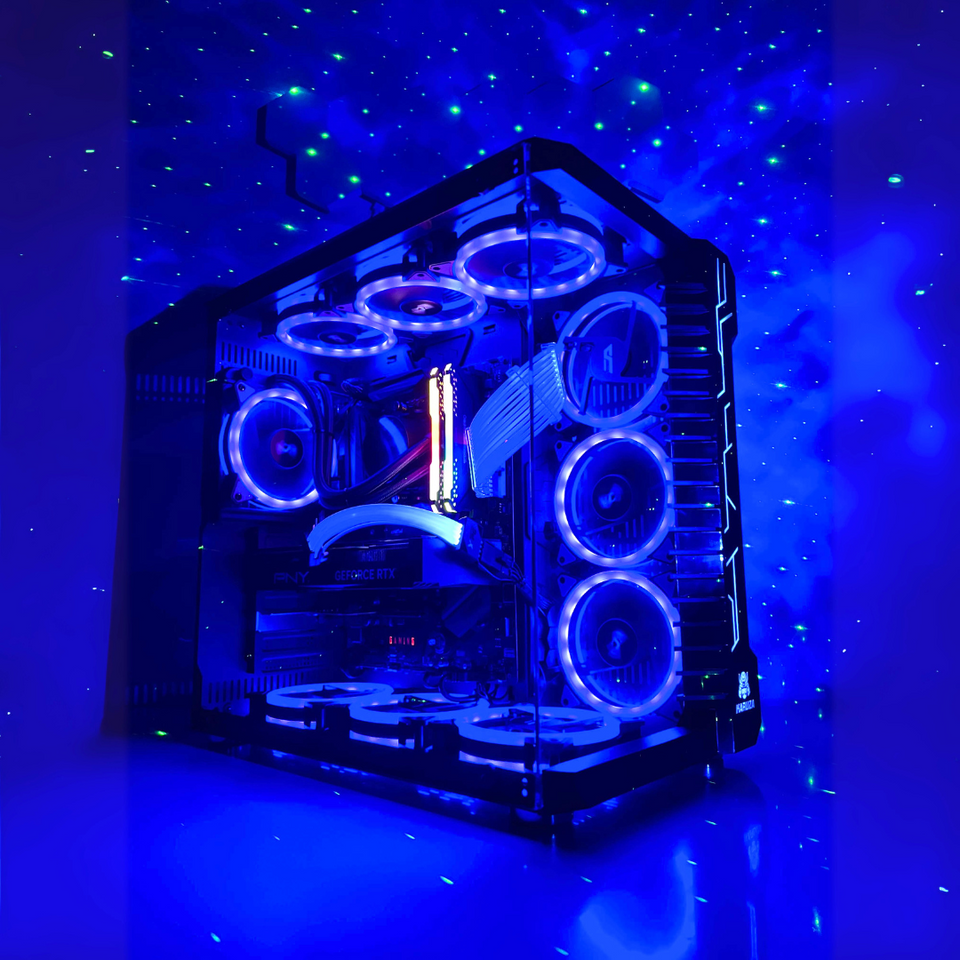 K-ZURA II GAMING & AI PC - RTX 5070/5070 Ti - R5-7500F – 7800X3D - 9950X3D