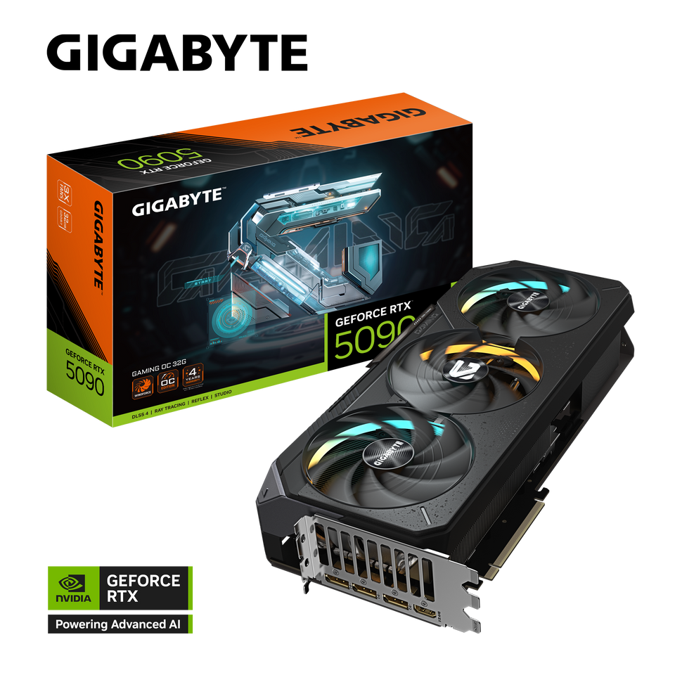 (IN STOCK) Gigabyte Nvidia GeForce RTX 5090 GAMING OC 32GB GDDR7 Graphics Card