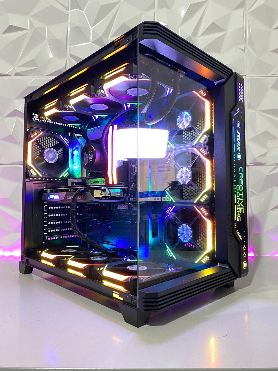 🔥(USED) KZURA II GAMING PC - i9-14900KF - RTX 4070 Super - 32GB RAM - 1TB SSD