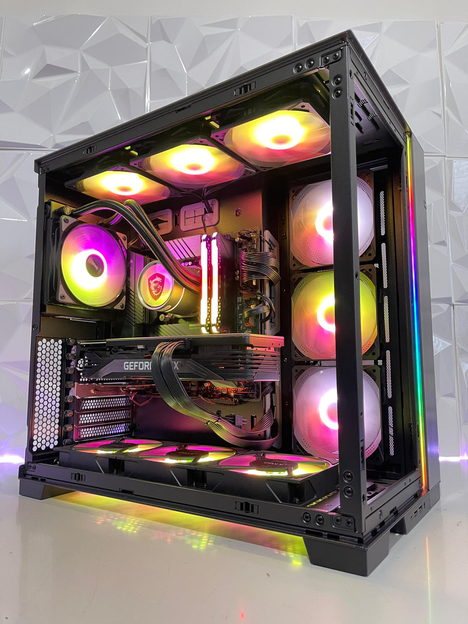 (PRE-OWNED) Lian Li Gaming PC - RTX 3080 Ti 12GB - Intel i7-12700K - 32GB/64GB RAM - 1TB SSD/1TB