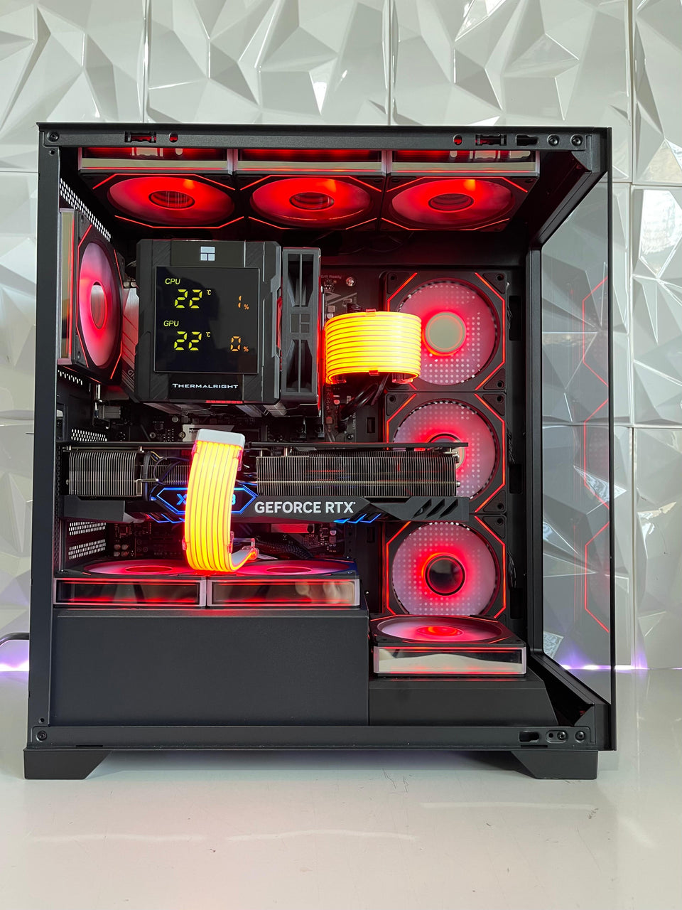 ❄️WINTER SALE❄️Dark Fusion 3 - RTX 4070/4070 Ti - i9-11900KF - 32GB - 1TB SSD