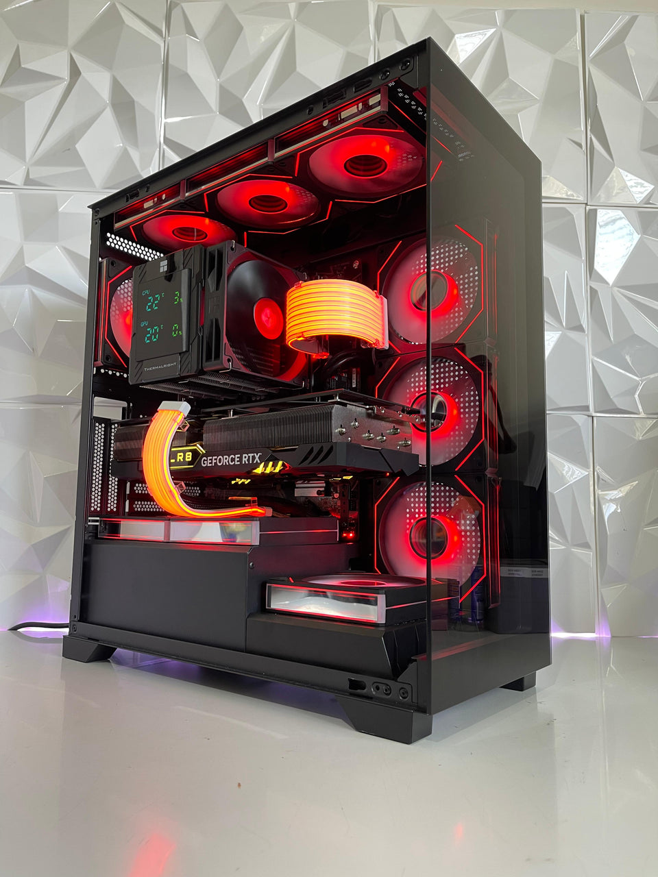 ❄️WINTER SALE❄️Dark Fusion 3 - RTX 4070/4070 Ti - i9-11900KF - 32GB - 1TB SSD