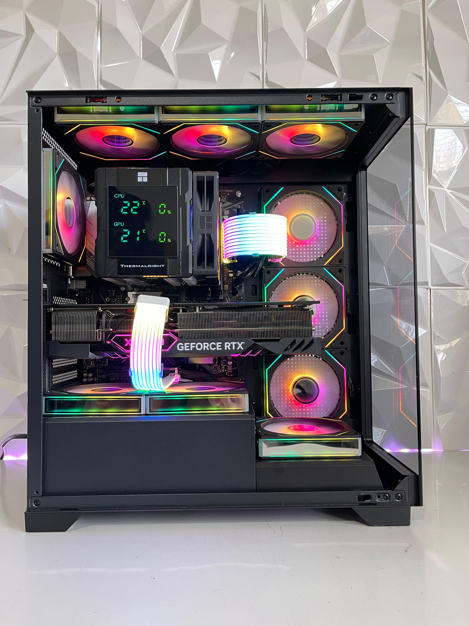❄️WINTER SALE❄️Dark Fusion 3 - RTX 4070/4070 Ti - i9-11900KF - 32GB - 1TB SSD