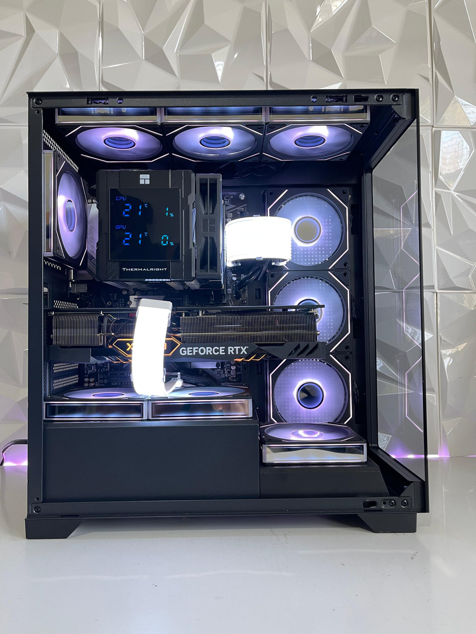 ❄️WINTER SALE❄️Dark Fusion 3 - RTX 4070/4070 Ti - i9-11900KF - 32GB - 1TB SSD